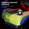 thumbnail image 6 of Gaming Chair, Seenda Video Game Chair with Footrest and Lumbar Support, Ergonomic Computer Chair Height Adjustable with Swivel Seat and Headrest, Red, 6 of 10