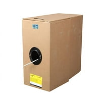 StarTech 1000 ft Roll of Gray Plenum CMP Cat 6 Solid UTP Bulk Cable