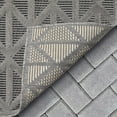 thumbnail image 5 of Well Woven Sila Ciel Modern Geometric Grey 5'3" x 7'3" Indoor/Outdoor Area Rug, 5 of 7