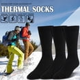 thumbnail image 6 of NevEND 3 Pairs Mens Winter Thermal Insulated Cold Weather Heated Trapping Socks Ski Thick Boot Scoks For Men, 6 of 8