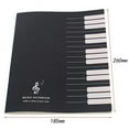 thumbnail image 6 of Music Sheet Notes Notebook Staff Stave Notebook Paper, 6 of 6
