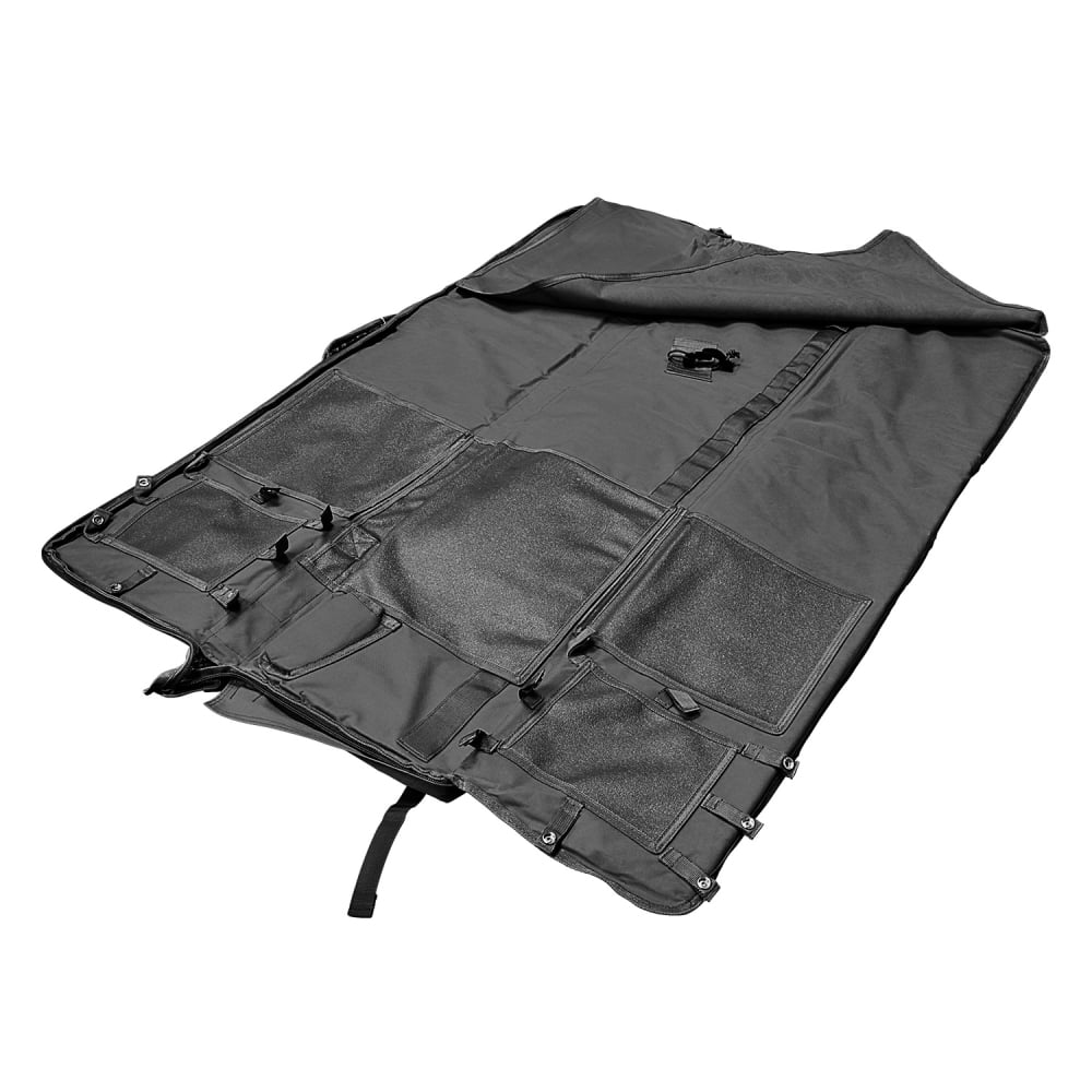 NcSTAR VISM Soft Padded Gun Case Rifle Carry Bag & 5.5' x 3' Shooting Mat, Gray