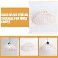 thumbnail image 3 of Minkissy Rope Lamp Shade Woven Light Shade Cotton Rope Rustic Farmhouses 1Pack, 3 of 8