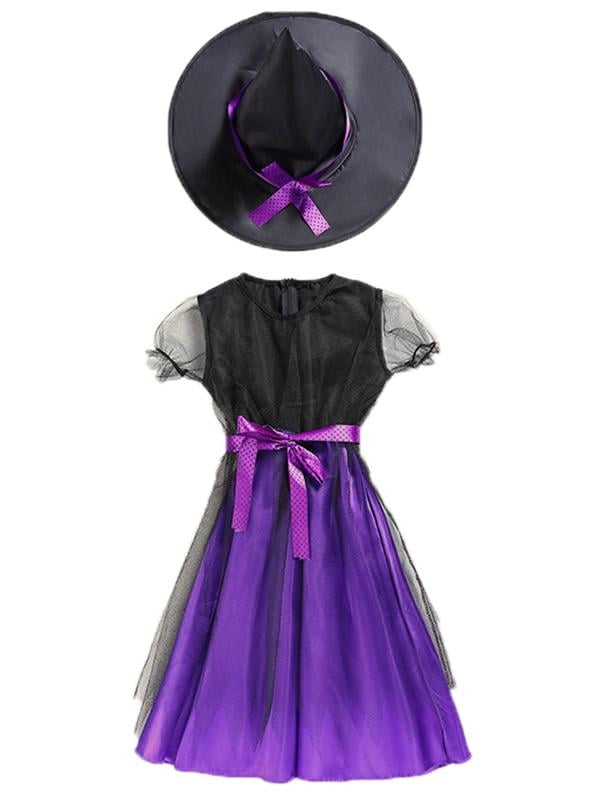 Details about   Witch Child Velvet Costume Size Medium 