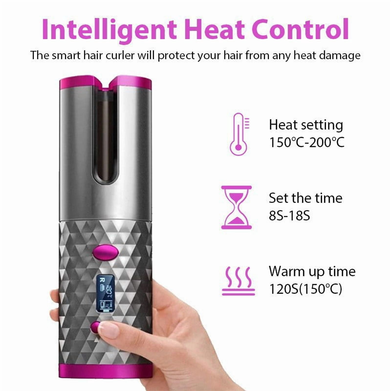 Wireless handheld automatic curling iron, lazy USB charging curling iron, lazy curling iron, anti scald home automatic curling iron