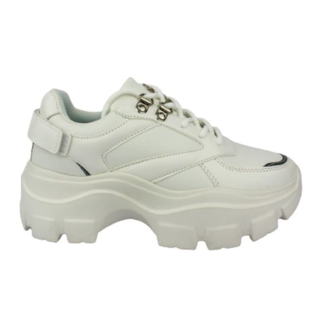 Tenis Sneakers Casual para Dama Hanna MX Damian White