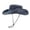Navy, variant on Sun Hat for Men, Cotton Summer Outdoor Sun Protection Wide Brim Bucket Hat Foldable Safari Boonie Hat