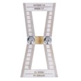 thumbnail image 2 of Dovetail Scribing Gauge Marker, High Strength Multiple Slopes Quick Woodworking Wood Dovetail Tool  For Drawing Lines, 2 of 8