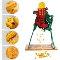 thumbnail image 3 of 2-in-1 Corn Sheller Heavy Duty Shelling Machine,Corn Thresher & Peeling Peeler Corn Stripper Tool High Threshing Efficiency Small Agricultural Household Machinery (Green), 3 of 6