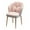 Grey Pink, variant on Siruishop Vanity Chair Comfortable Accent Chair for Beauty Salon Bedroom Dressing Room Grey Pink