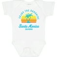 thumbnail image 3 of Inktastic Summer Enjoy the Sunshine Santa Monica California in Blue Boys or Girls Baby Bodysuit, 3 of 5