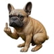 thumbnail image 1 of Funny French Bulldog Garden Statue, Bold Pooping Dog Statue, Bulldog Dog Welcome Sign Garden Animal Sculpture for Lawn Patio Backyard Outdoor Decorati, 1 of 2