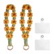 thumbnail image 1 of Uxcell 2 Pcs Correa para Teléfono con Pestañas de Sujeción, Pulsera Lanyard para Teléfono Celular Hecha a Mano para Mujeres y Niñas, Amarillo, 1 of 7