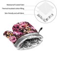 thumbnail image 6 of Naloa Rose Flowers Oven Mitts and Pot Holders 4 pcs Set, Cooking Baking Grilling Kitchen Oven Glove for Cooking, 6 of 6