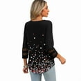 thumbnail image 6 of Ronuti 3/4 Length Sleeve Womens Tops Dressy Casual Blouses for Women 2025 Trendy V Neck T Shirts Fall Clothes, 6 of 9