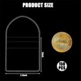 thumbnail image 5 of 150Pcs Single Pocket Coin Flip Coin Sleeves Holders Clear PVC Coin Protectors Plastic Coin Holders (, 5 of 5