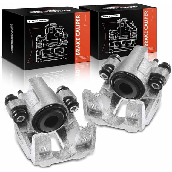 A-Premium Brake Caliper Assembly Replacement for Jeep Liberty Wrangler Ford Explorer Lincoln Mercury Mountaineer 2001-2010 Rear Driver and Passenger 2-PC