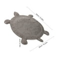thumbnail image 2 of Luxshiny Stepping Stone Turtle Iron Outdoor Space Decorative for Garden 1Pack, 2 of 8