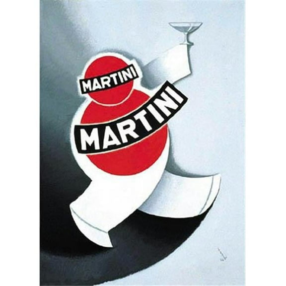 Hot Stuff 2117-16x20-VA Martini Poster