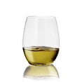 thumbnail image 2 of Smarty 16 oz. Clear Elegant Stemless Disposable Plastic Wine Glasses 64ct, 2 of 5