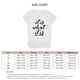 thumbnail image 4 of Camiseta informal de verano de manga corta con cuello redondo y letras negras y blancas de gran tamaño para mujer, 4 of 4