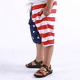 thumbnail image 3 of Gunia Swimwear For Boys Kid Children Swim 4Th Trunk American Flag Shorts Usa Swimtrunk Soft Holiday Beachwear 7-9 Years, 3 of 4