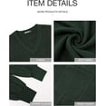 thumbnail image 7 of FreshPretty Women's Ribbed Long Sleeve Tops Summer Spring Pullover Knit Casual V Neck Blouses Trendy Loose Fit Tunic Top, 7 of 7