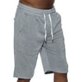 thumbnail image 2 of 9 Crowns Men's TR William Fleece Casual Shorts (Heather Grey, X-Large), 2 of 4