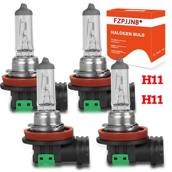 FZPJJNB For Buick LaCrosse 2005-2013 Halogen Headlights High Low Beam Kit,H11 H11,3400K 4-Pack