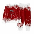 thumbnail image 2 of XEGLSBU Thermal Underwear for Kids 2 Piece Long Johns Girls Base Layer Top and Bottom Set, 2 of 8