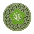 thumbnail image 2 of Fiudx Almohadilla Aislante para Cocina, Resistente a Altas Temperaturas, Diseño Antideslizante, Suave y Fácil de Limpiar, Multiusos, Ideal para Decoración Del Hogar y El Comedor, Tamaño 16,5 X 16,5 C, 2 of 5