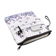 thumbnail image 2 of HELLHERO Butterfly Flower 1 pc Book Sleeve Protector with Handle Polyester Protector Wrap Bag for Journal Reader 11.4 Inch X 8.66 Inch, 2 of 8