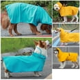 thumbnail image 3 of Dog Raincoat Hooded Jacket Transparent Visor Waterproof Cape for Small Medium Large Dogs, 3 of 9