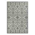 thumbnail image 3 of Unique Loom Outdoor Botanical Collection Area Rug - Gate (6' 1" x 9' Rectangle Gray/Silver), 3 of 7