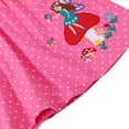 thumbnail image 6 of Little Girls Dresses Embroidered Patchwork Princess European Style Crewneck Long Sleeve Dress Size 6-7T, 6 of 6