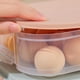 thumbnail image 3 of Wmhnj Contenedor para guardar 20 huevos, organizador de plstico ABS para refrigerador con tapa segura para la despensa de la cocina y la conservacin de alimentos frescos., 3 of 7