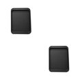 thumbnail image 1 of Advancent Bandejas rectangulares para hornear, bandeja para horno de repostería, utensilios para hornear negros/dorados, profesional resistente Negro 24*18cm 2Conjunto, 1 of 6