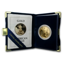 1993-W 1 oz Proof American Gold Eagle (w/Box & COA)