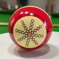 thumbnail image 3 of yeacher Professional Red & White Training Cue Ball for Precision Billiard Practice - Enhanced Rotation Awareness & Shot Accuracy, Resin Material, 57.2mm Diameter, 170g Weight, 3 of 6