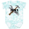thumbnail image 3 of Inktastic Papa's Little Helper Boys Baby Bodysuit, 3 of 5