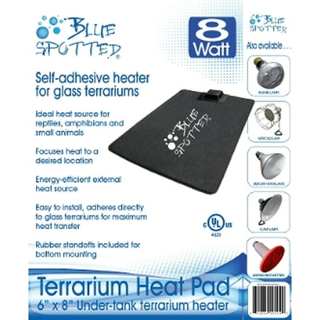 Under Tank Heater, Small, For Reptiles, Amphibians, Hermit Crabs & Small (Best Heating Pad For Hermit Crabs)