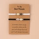 thumbnail image 2 of Y Luminoso Pulseras Pareja Pulseras Buen Corazón Ajustable En Forma De Pulseras Trenzadas Amante Pulseras, 2 of 4