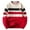 #6, variant on XUNKUSGA Sweaters for Men Multicolor Stripe Men's Sweaters Pullover Loose Crew Neck Long Sleeve Knitted Sweater Soft Oversized Sweaters For Men M-4XL Red
