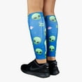 thumbnail image 3 of Aliens Compression Leg Sleeves S/M / Blue, 3 of 4