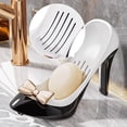 thumbnail image 2 of Soap Dishes Holder Self Drain Container Case Bath Shower Basket Storage Box, 2 of 8