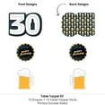 thumbnail image 5 of Big Dot of Happiness Cheers and Beers to 30 Years - 30th Birthday Party Centerpiece Sticks - Table Toppers - Set of 15, 5 of 7