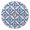 White-42, variant on Outdoor Waterproof Tablecloth with Umbrella Hole and Zipper,Bohemian Retro Floral Round Reusable Durable Decor Table Cover for Party Picnic Patio 60×60 Inch