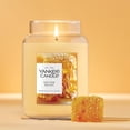 thumbnail image 2 of Yankee Candle Golden Honey Original Large Jar Scented Candles, 22 oz, 2 of 6