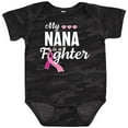 thumbnail image 3 of Inktastic Breast Cancer Awareness My Nana is a Fighter Boys or Girls Baby Bodysuit, 3 of 5