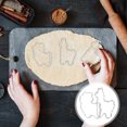 thumbnail image 4 of 4pcs Stainless Steel Cookie Cutter DIY Biscuit Mould Baking Tools Alpaca Shape Baking Mold (Random Patterns), 4 of 9